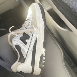 New balance 550 sea salt blacks (used)